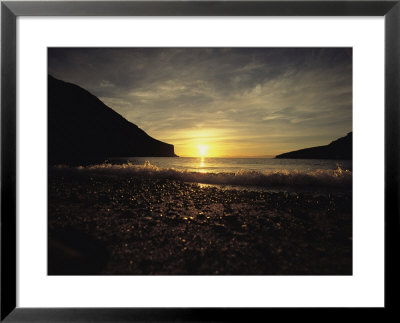 Sunset At A Beach In Baja, Mexico by Ed George Pricing Limited Edition Print image