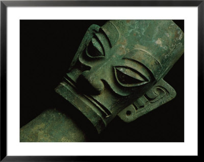 A 3,200-Year-Old Bronze Head From The Shang Dynasty by O. Louis Mazzatenta Pricing Limited Edition Print image
