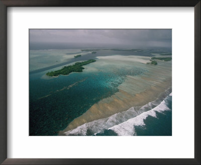 A Ship Channel Marks A Link In The Line Islands by Randy Olson Pricing Limited Edition Print image