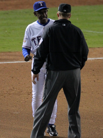 San Francisco Giants V Texas Rangers, Game 4: Ron Washington by Doug Pensinger Pricing Limited Edition Print image