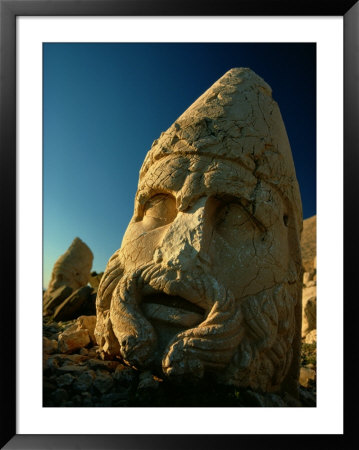A Close View Of The Head Of The Greek God Heracles by Gordon Gahan Pricing Limited Edition Print image