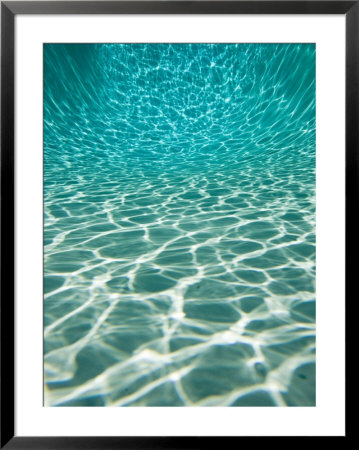 The Sun Is Reflected In Patterns In A Pool, San Diego, California by Tim Laman Pricing Limited Edition Print image