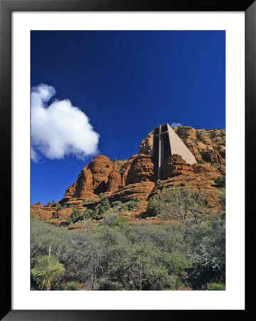 Chapel Of The Holy Cross In Sedona, Arizona, Usa by Chuck Haney Pricing Limited Edition Print image