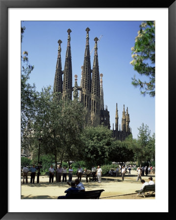 Gaudi's Sagrada Familia, Barcelona, Catalonia, Spain by G Richardson Pricing Limited Edition Print image