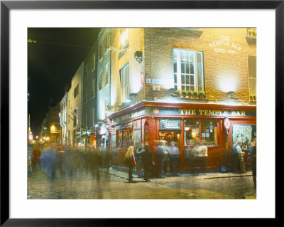 Bar Fleet Street, Temple Bar Area, Dublin, County Dublin, Eire (Ireland) by Bruno Barbier Pricing Limited Edition Print image
