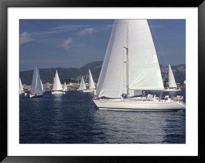 Yacht Race by Kadir Kir Pricing Limited Edition Print image