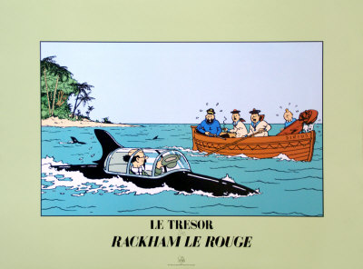 Le Tresor, Rackham Le Rouge by Hergé (Georges Rémi) Pricing Limited Edition Print image
