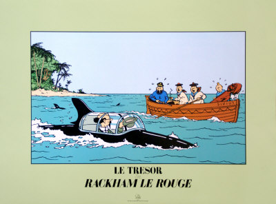Le Tresor, Rackham Le Rouge by Herge (Georges Remi) Pricing Limited Edition Print image
