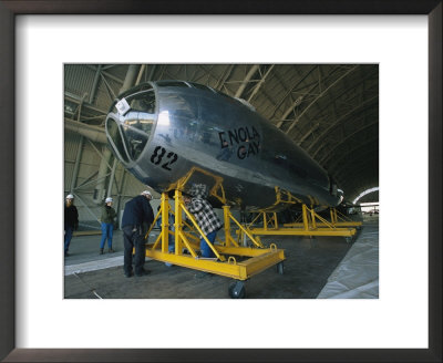 The Reassembled Enola Gay At Its New Home In Virginia by O. Louis Mazzatenta Pricing Limited Edition Print image
