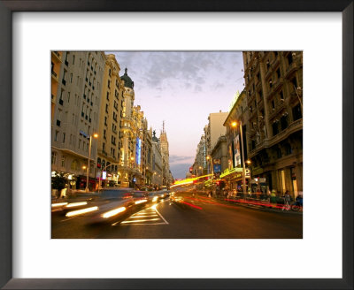 Gran Via, Madrid, Spain by Alan Copson Pricing Limited Edition Print image