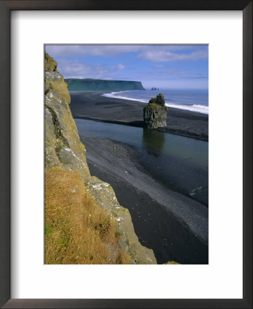Rock Formations On The South Coast, Vik, Iceland by Chris Kober Pricing Limited Edition Print image