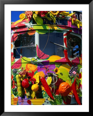 Decorated Tram, Part Of Moomba Festival, Melbourne, Australia by Krzysztof Dydynski Pricing Limited Edition Print image