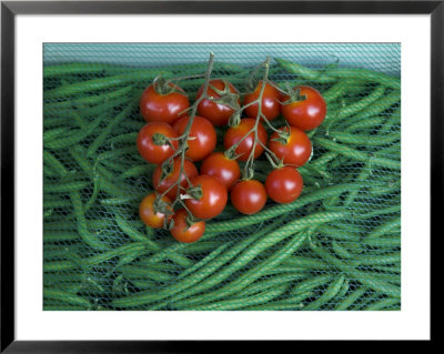 Cherry Tomatoes And Beans Are Sold At One Of Paris Largest Markets by Cotton Coulson Pricing Limited Edition Print image