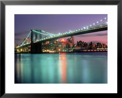 Brooklyn Bridge, Brooklyn Heights, Nyc by Rudi Von Briel Pricing Limited Edition Print image