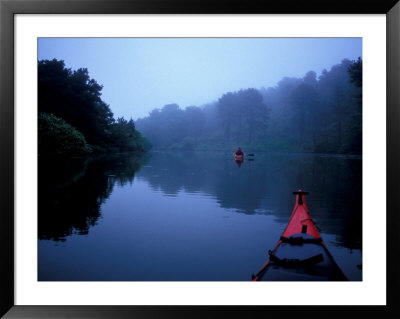 Kayaking On The Monomoy River, Cape Cod, Harwich, Massachusetts, Usa by Jerry & Marcy Monkman Pricing Limited Edition Print image