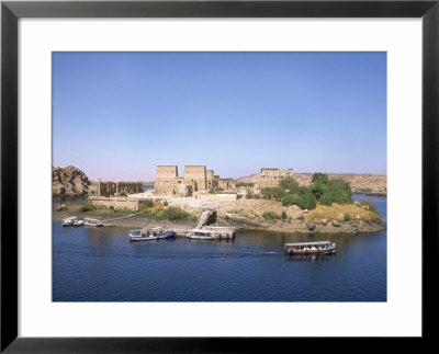 Temple Of Hathor, Philae, Egypt by Rick Strange Pricing Limited Edition Print image