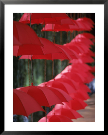 Umbrella Lights, Kunming, China by Hal Gage Pricing Limited Edition Print image