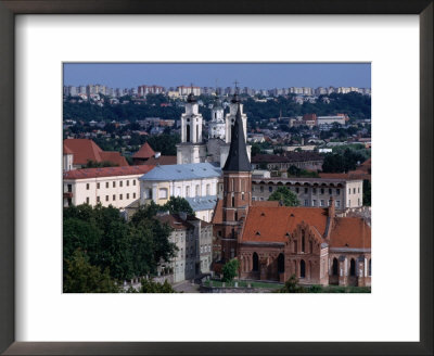 Cityscape From Gedimino Tower, Vilnius, Lithuania, by Jane Sweeney Pricing Limited Edition Print image