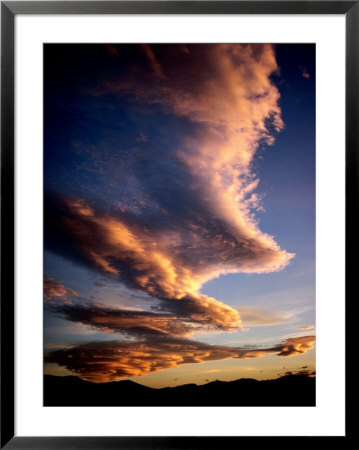 Clouds At Sunset, Death Valley National Park, Usa by Lee Foster Pricing Limited Edition Print image