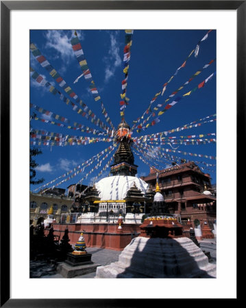 Temple In Thamel, Kathmandu by Vassi Koutsaftis Pricing Limited Edition Print image