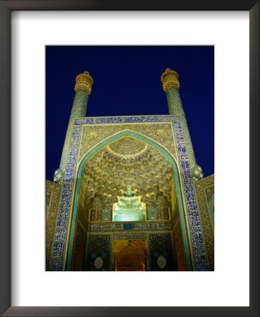Eman Mosque At Night, Esfahan, Iran by Wayne Walton Pricing Limited Edition Print image