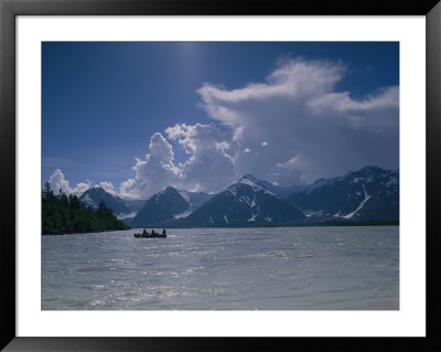 Boaters On Alsek River, Alaska by David Edwards Pricing Limited Edition Print image