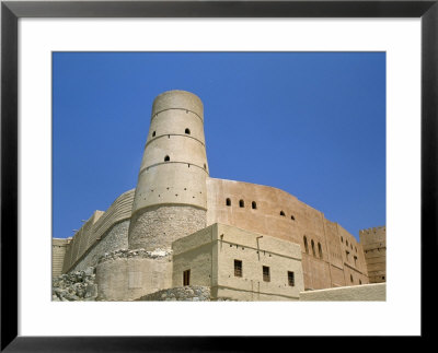 Castle Fort Of Bahla Dating From 12Th And 13Th Centuries, Nizwa Region, Middle East by Bruno Barbier Pricing Limited Edition Print image