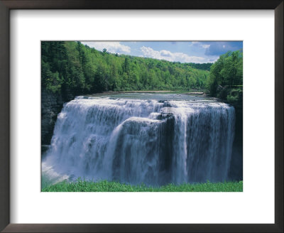 Waterfall, Letchworth State Park by Jim Schwabel Pricing Limited Edition Print image