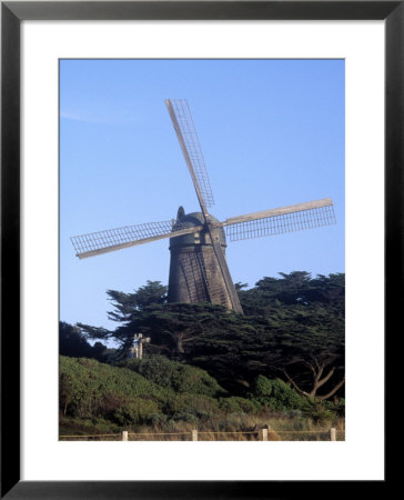 Dutch Windmill, Golden Gate Park, San Francisco by Reid Neubert Pricing Limited Edition Print image