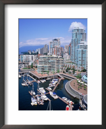 Apartment Buildings, False Creek, Vancouver, Bc, Canada by Mark Gibson Pricing Limited Edition Print image