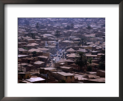 Town Rooftops From Dala Hill, Kano, Nigeria by Jane Sweeney Pricing Limited Edition Print image