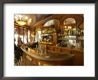 Bistrot Du Peintre, Art Nouveau Decor, Paris, France by Per Karlsson Pricing Limited Edition Print image