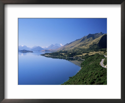 Looking Nnw Towards The Northern Tip Of Lake Wakatipu At Glenorchy And Mt. Earnslaw Beyond by Robert Francis Pricing Limited Edition Print image