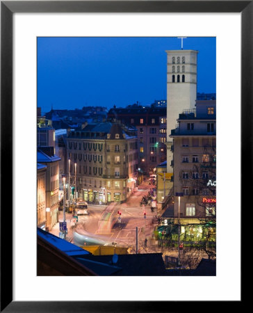 View Of Place De La Riponne, Vaud, Lausanne, Switzerland by Walter Bibikow Pricing Limited Edition Print image