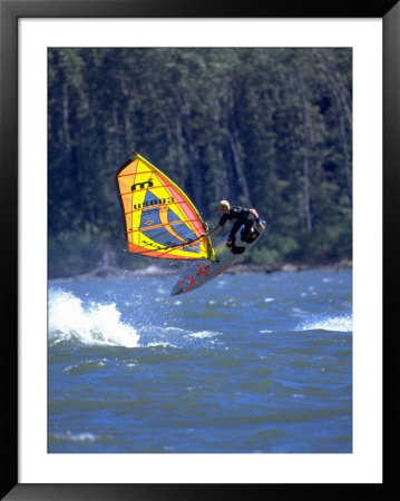 Wind Surfing On The Columbia River, Or by Eric Sanford Pricing Limited Edition Print image