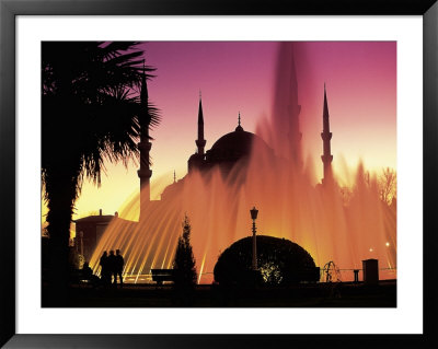 Sultanahmet, Blue Mosque, Istanbul, Turkey by Peter Adams Pricing Limited Edition Print image
