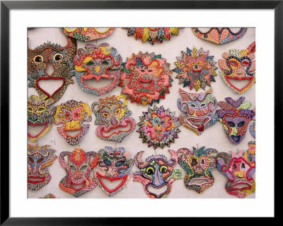 Traditional Masks Or Tinajone, Camaguey, Cuba by Rick Gerharter Pricing Limited Edition Print image