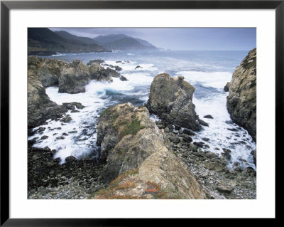 Rocks, Big Sur Coast, California, United States Of America, North America by Colin Brynn Pricing Limited Edition Print image