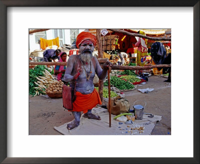 Sadhu At Pushkar Mela by Richard I'anson Pricing Limited Edition Print image