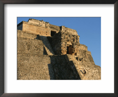 A Detailed View Of The Magician Pyramid At Uxmal by Kenneth Garrett Pricing Limited Edition Print image