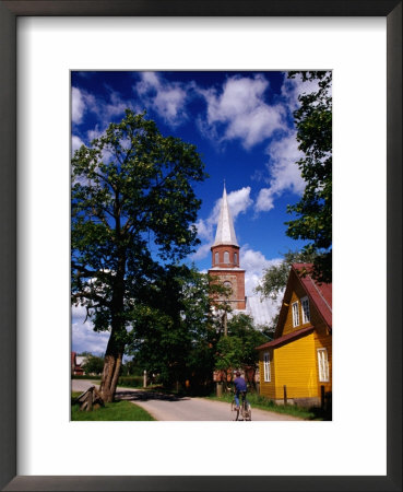 Street In Village Of Gardamas, Lithuania by Jonathan Smith Pricing Limited Edition Print image