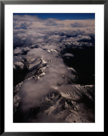 Aerial Of The Southern Alps,Canterbury, South Island, New Zealand by Richard I'anson Pricing Limited Edition Print image