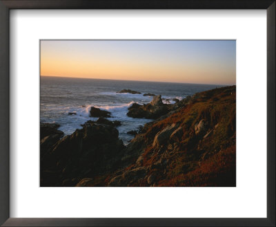 Sunset Along The Coastline Of Big Sur In California by Taylor S. Kennedy Pricing Limited Edition Print image