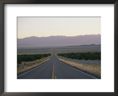Highway 50 Near The Nevada-Utah State Line by George F. Mobley Pricing Limited Edition Print image