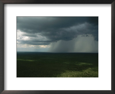 Storm Clouds Over The South African Countryside Near Sterkfontein by Kenneth Garrett Pricing Limited Edition Print image