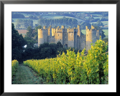 Bodiam Castle, East Sussex, England by Peter Adams Pricing Limited Edition Print image