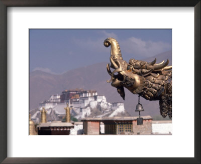 Potala Palace From Roof Of Jokhang Temple, Lhasa by Dave Bartruff Pricing Limited Edition Print image