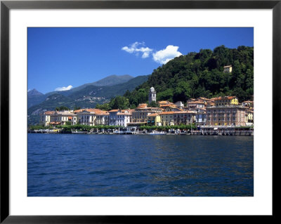 Houses Along Lake Como, Bellagio, Italy by Bruce Chashin Pricing Limited Edition Print image