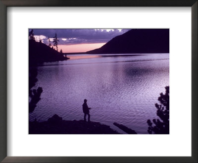 Fisherman At Sunset by William Swartz Pricing Limited Edition Print image