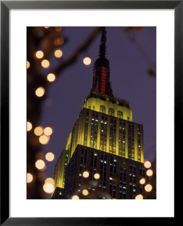 Empire State Building At Night, Nyc, Ny by James Lemass Pricing Limited Edition Print image